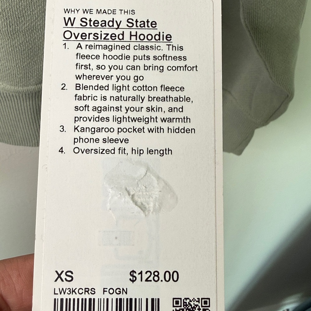 Lululemon W Steady State Oversized Hoodie - Picture 4 of 4